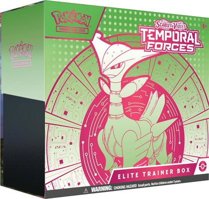 Pokemon TCG: Scarlet & Violet—Temporal Forces Elite Trainer Box 1 ETB at Random
